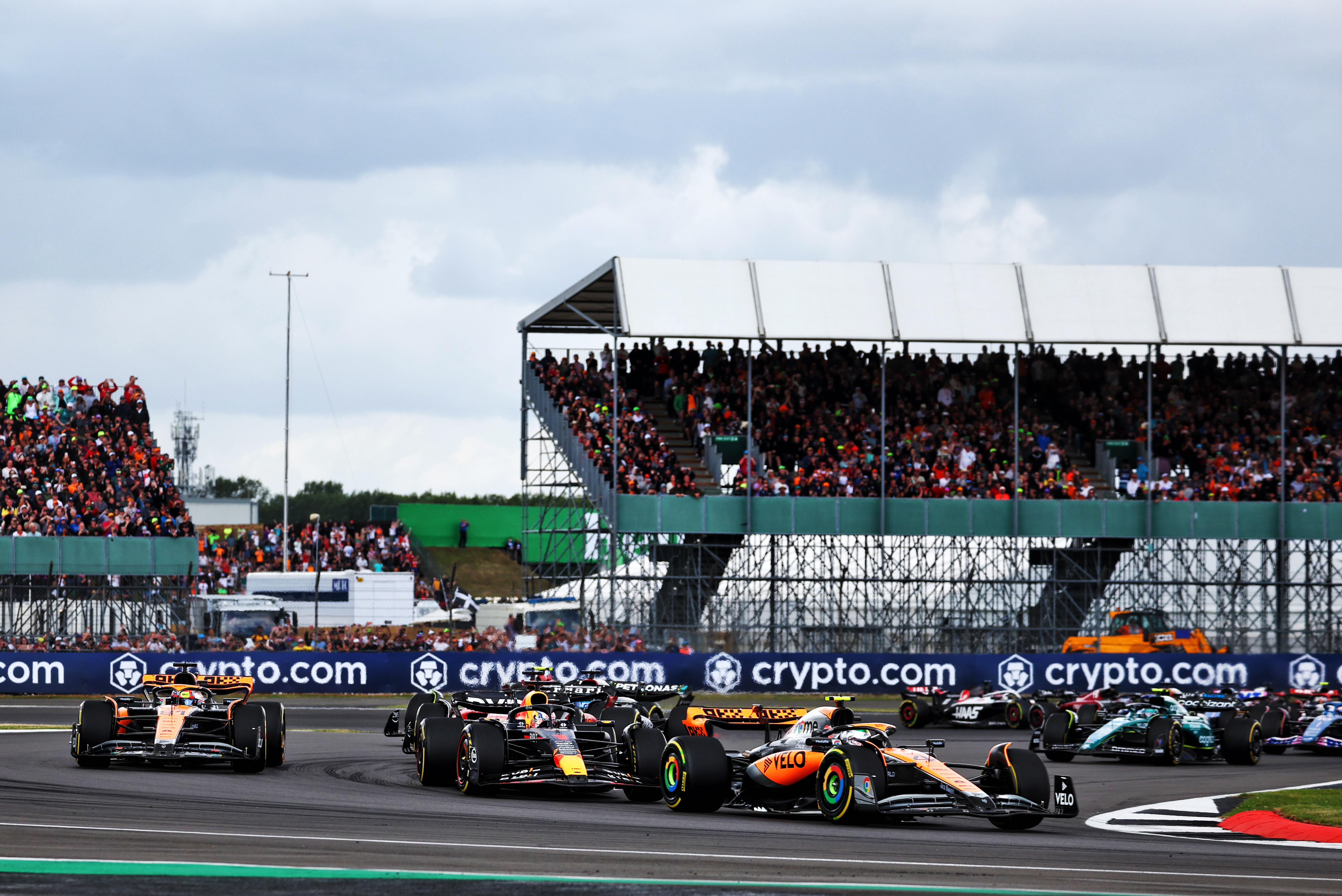 Motor Racing Formula One World Championship British Grand Prix Race Day Silverstone, England